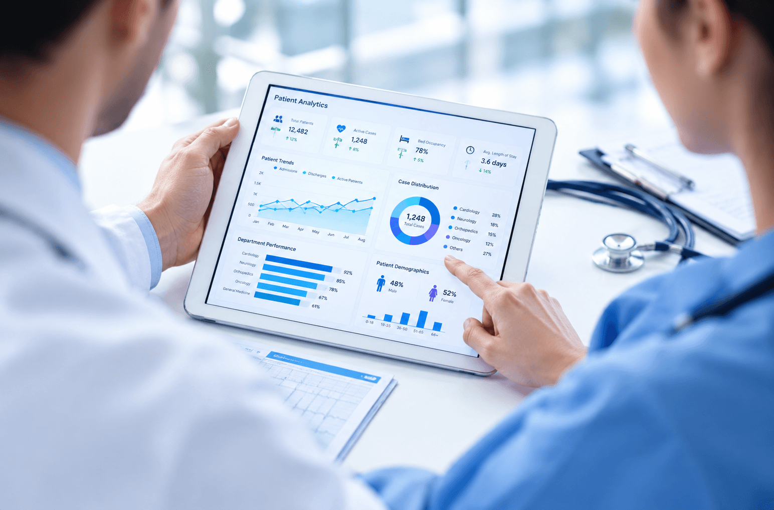 Healthcare Data Analytics and Dashboards